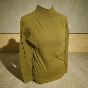 Talbots Olive Turtleneck Sweater